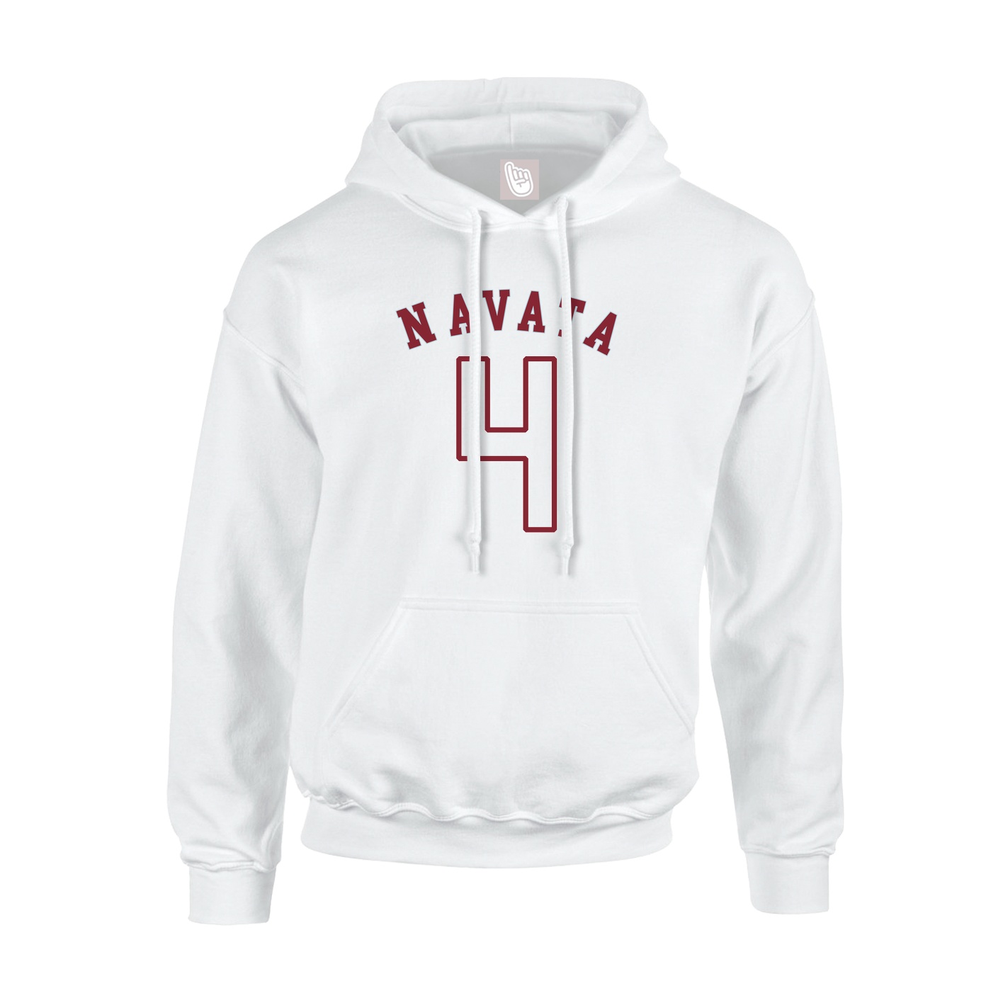 Youth Hoodie — Shirsey Arch in White