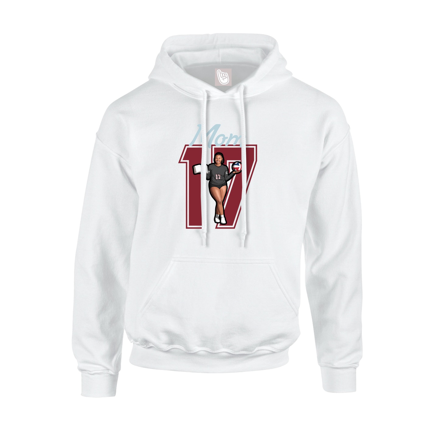 Youth Hoodie — Mothers Day Shirsey in White