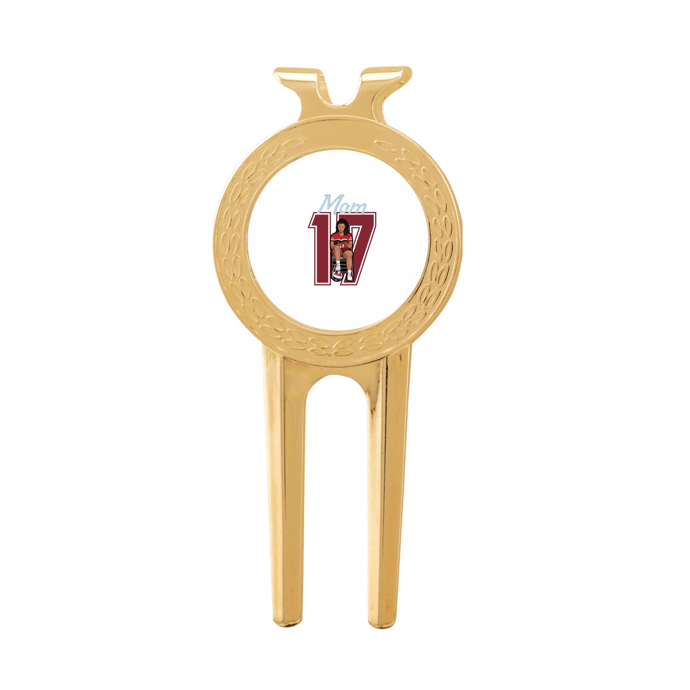 Divot Tool with Ball Marker — Mothers Day Shirsey in Classic