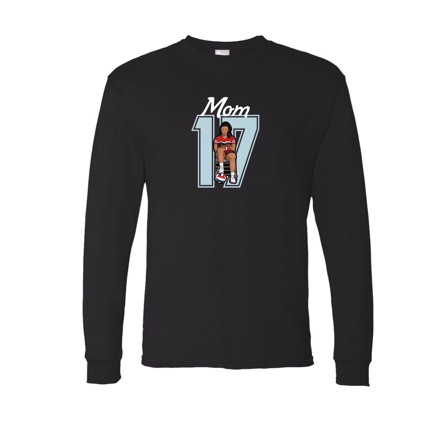 Long Sleeve Tee — Mothers Day Shirsey in Black