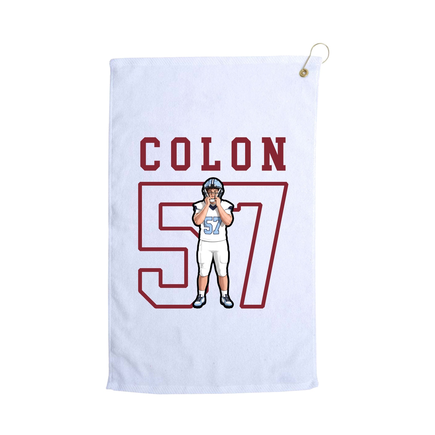 Golf Towel — Shirsey in White