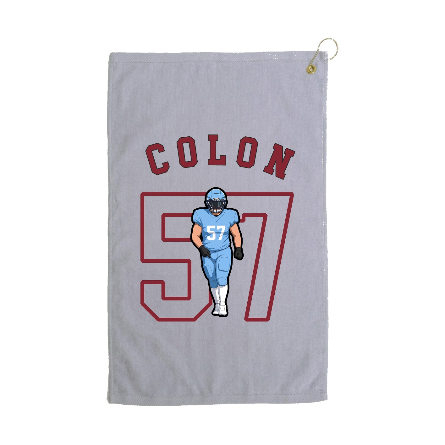 Golf Towel — Shirsey Arch in Grey