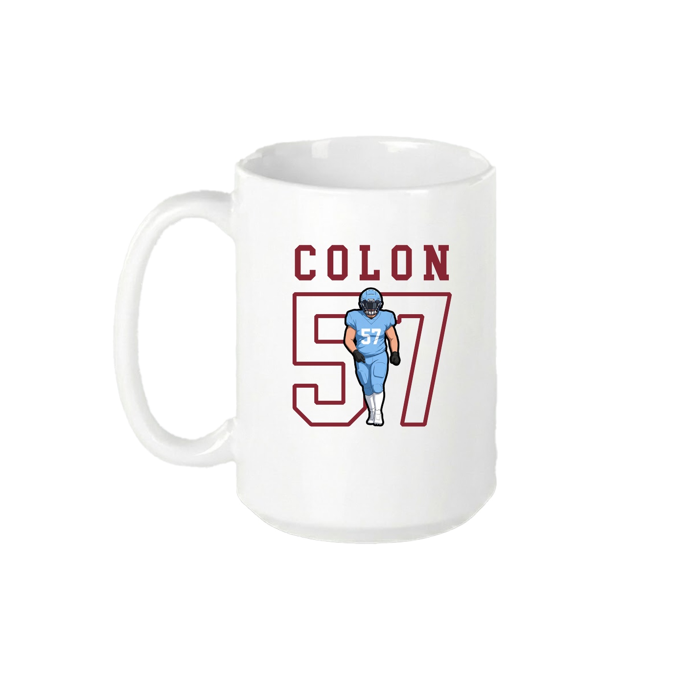 15oz Coffee Mug — Shirsey in White