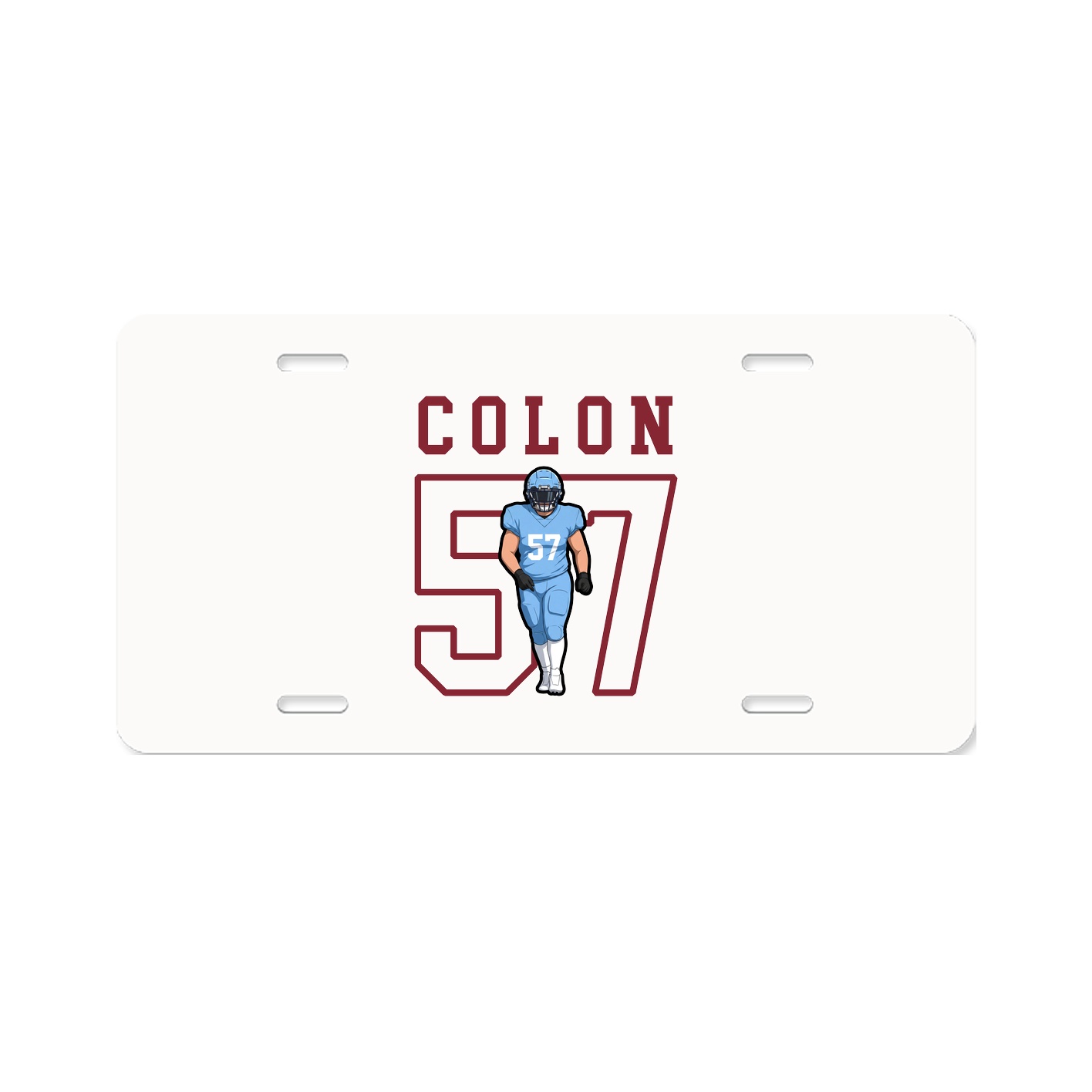 License Plate — Shirsey in Classic