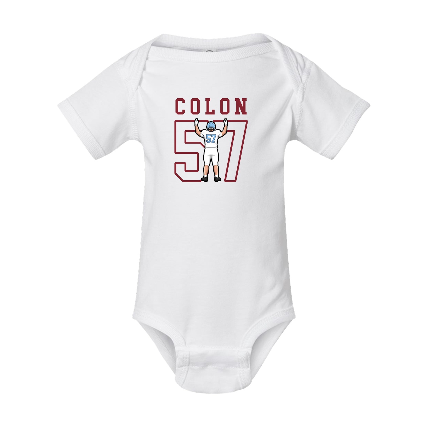 Baby Onesie — Shirsey in White