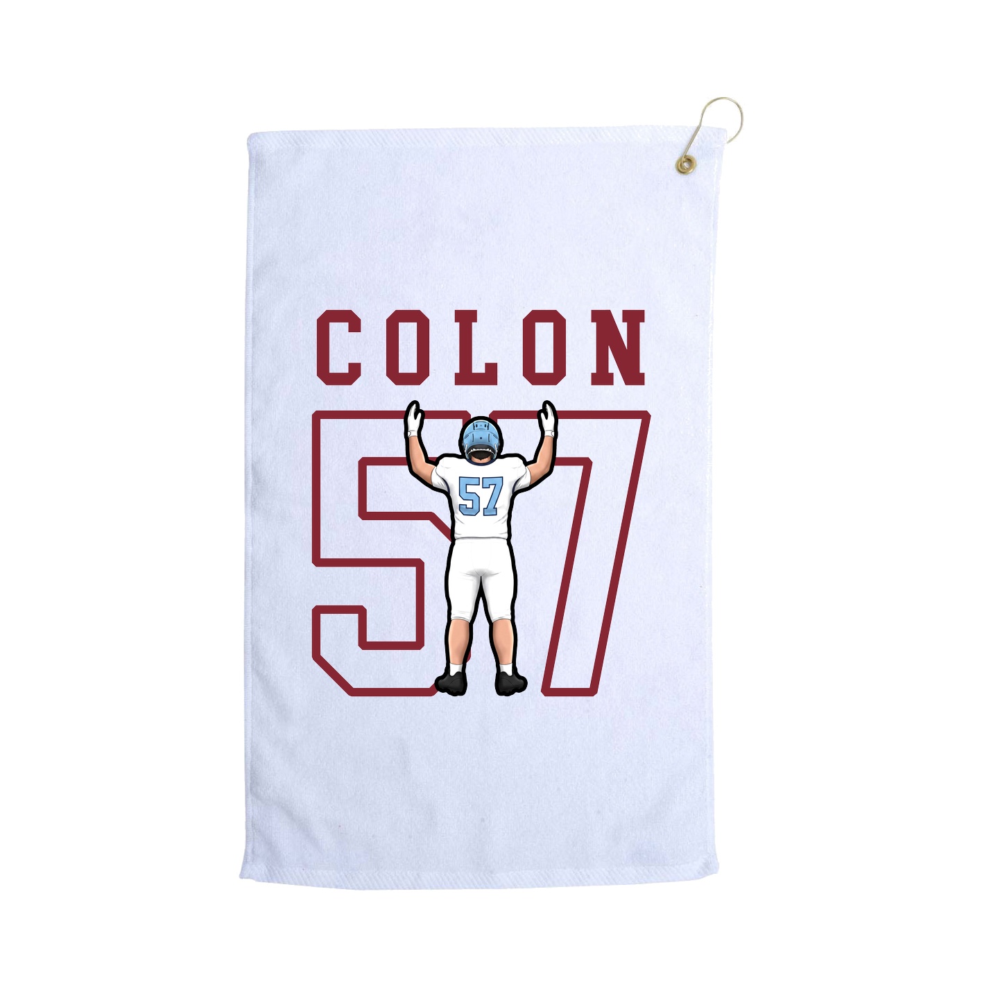 Golf Towel — Shirsey in White