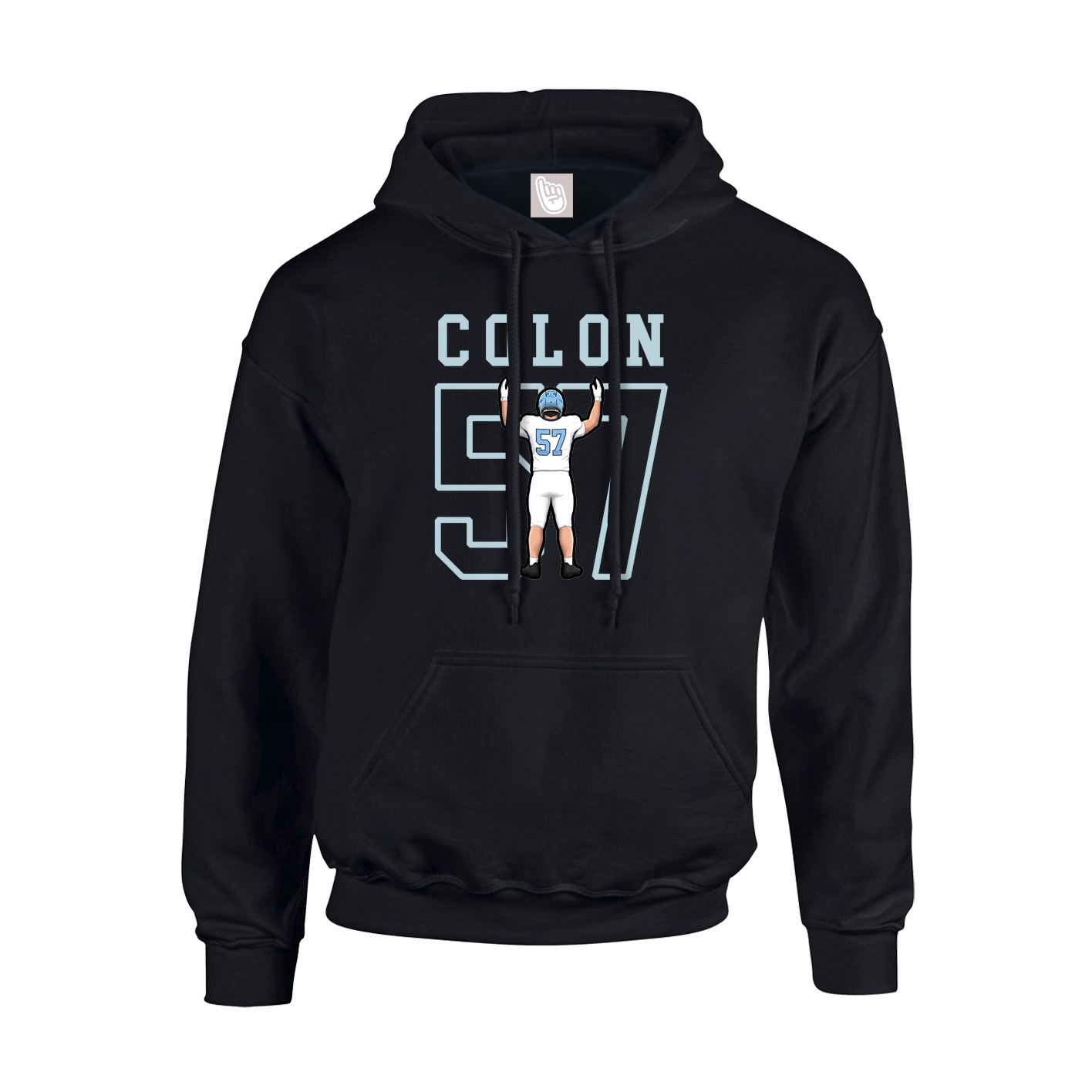 Hoodie — Shirsey in Black