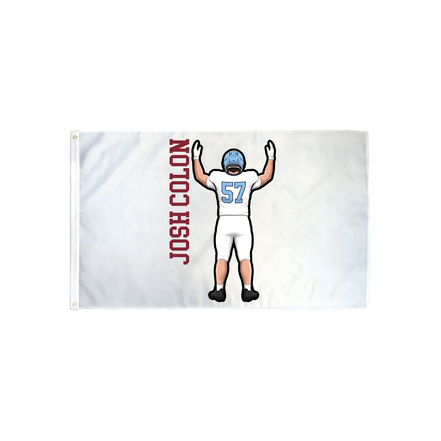 3x5 Flag — Name Vertical in Classic