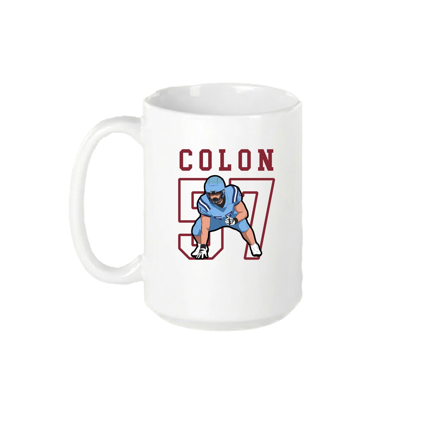 15oz Coffee Mug — Shirsey in White