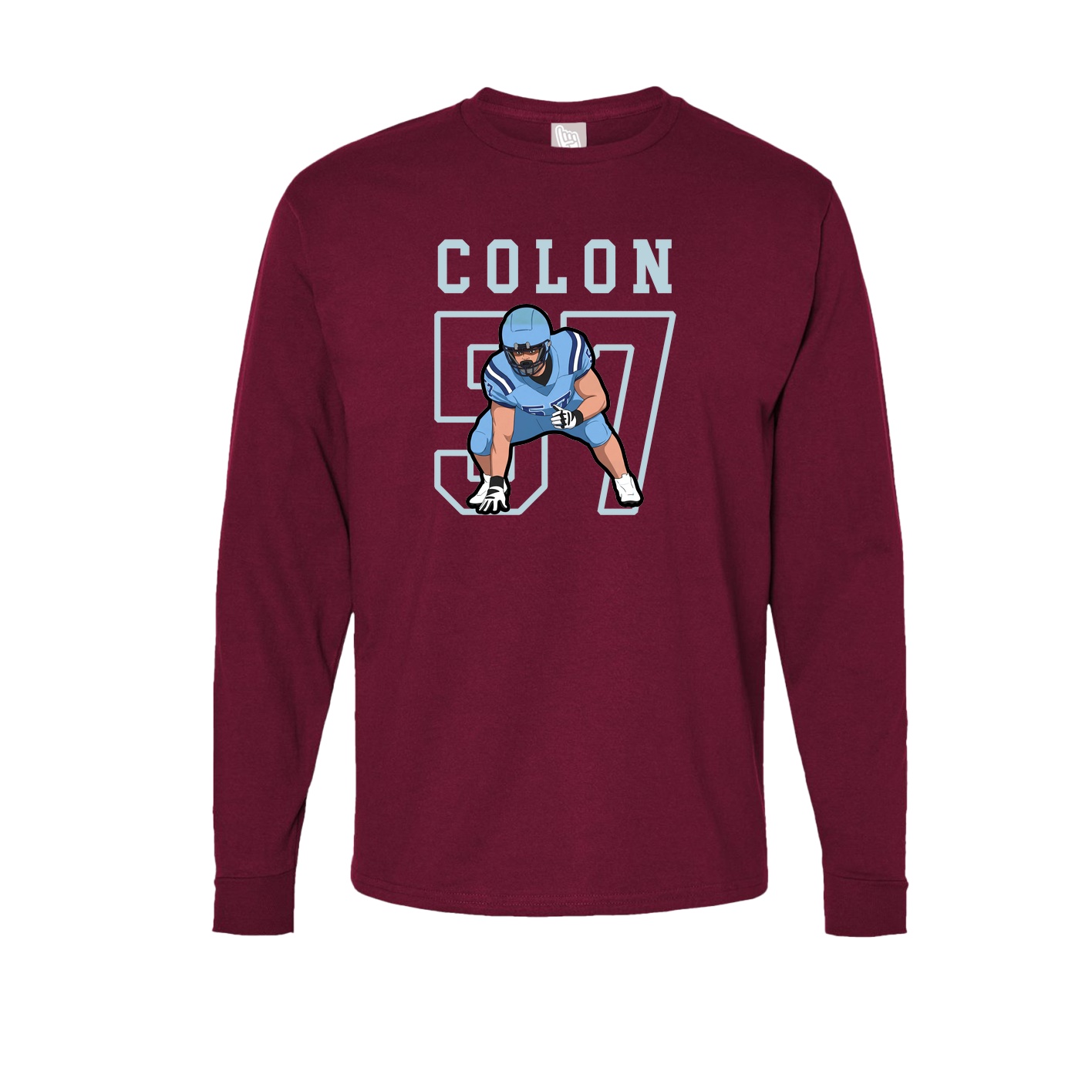 Long Sleeve Tee — Shirsey in Cardinal