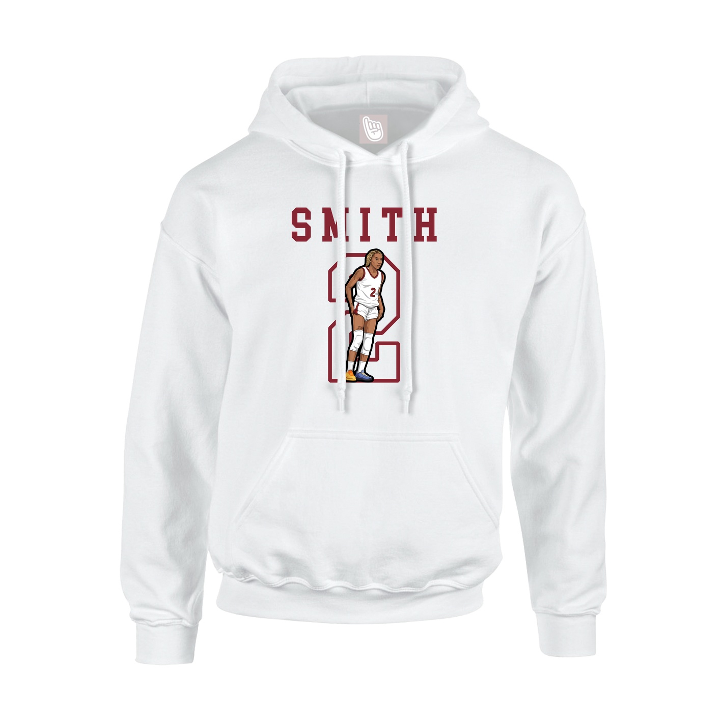 Youth Hoodie — Shirsey in White