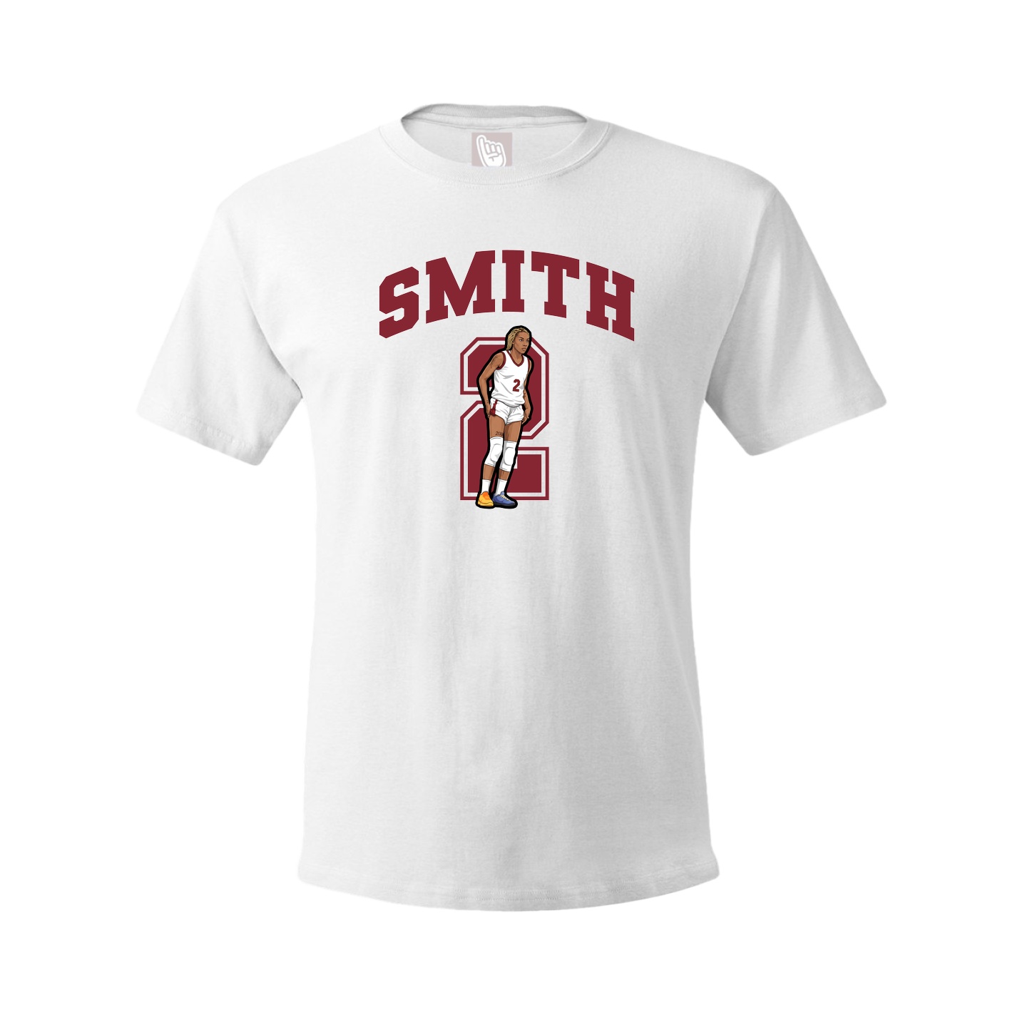 Tee — Number in White