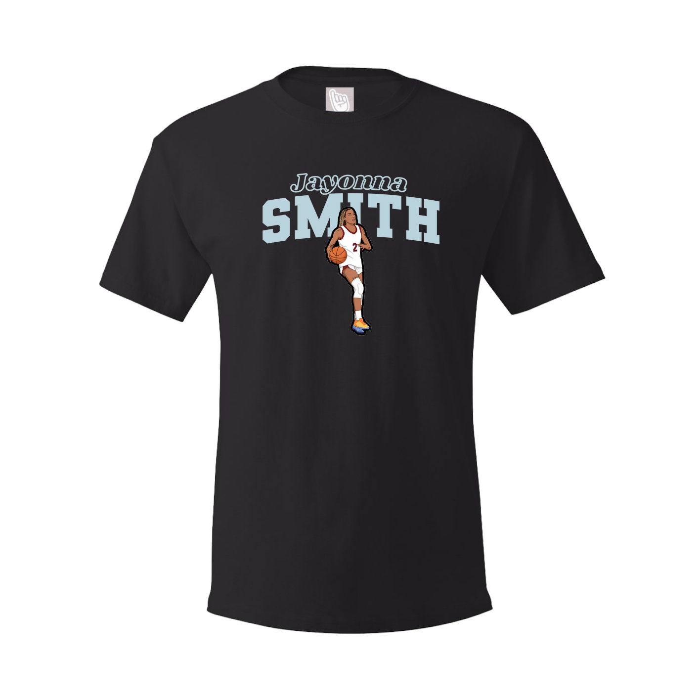 Youth Tee — Name Arch in Black