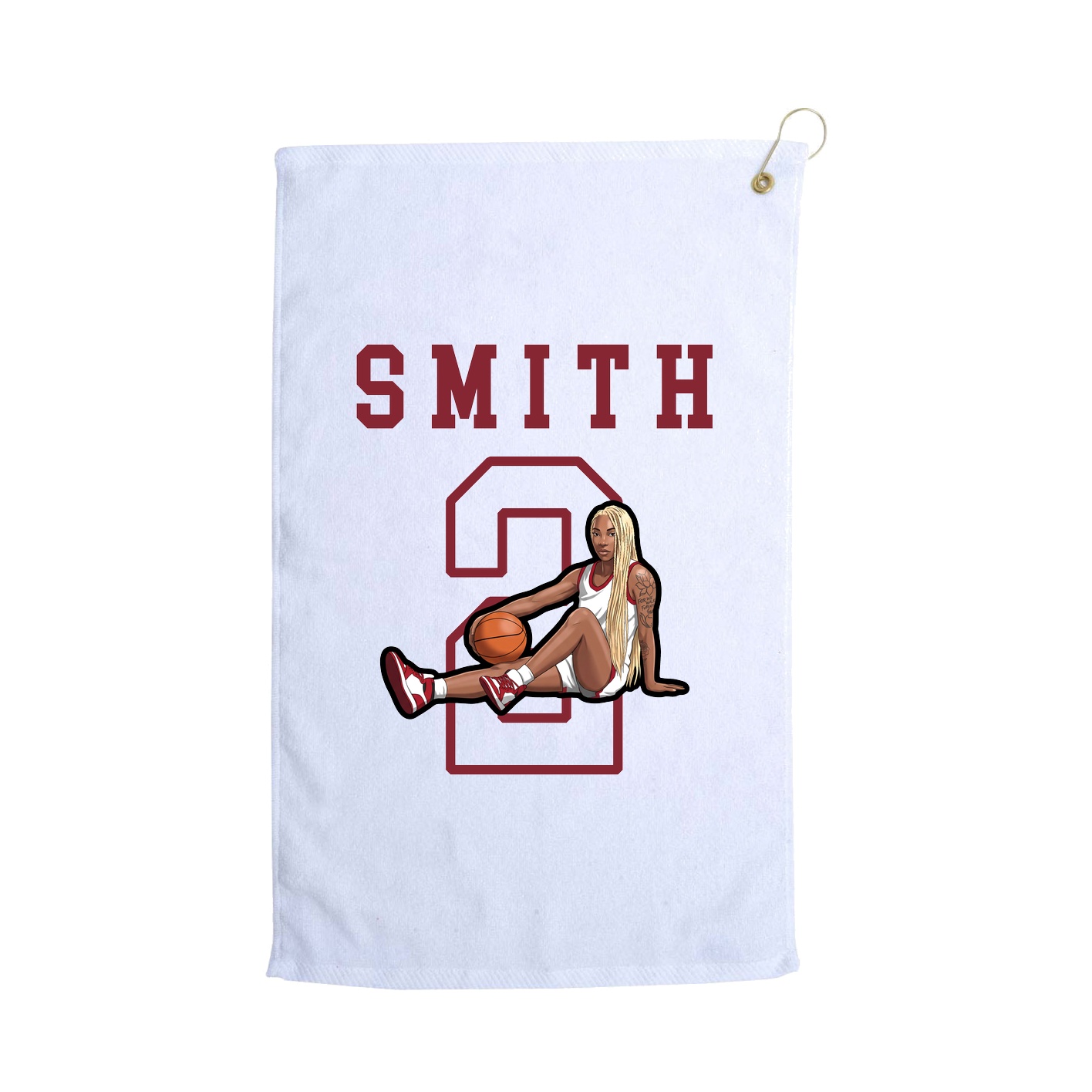 Golf Towel — Shirsey in White