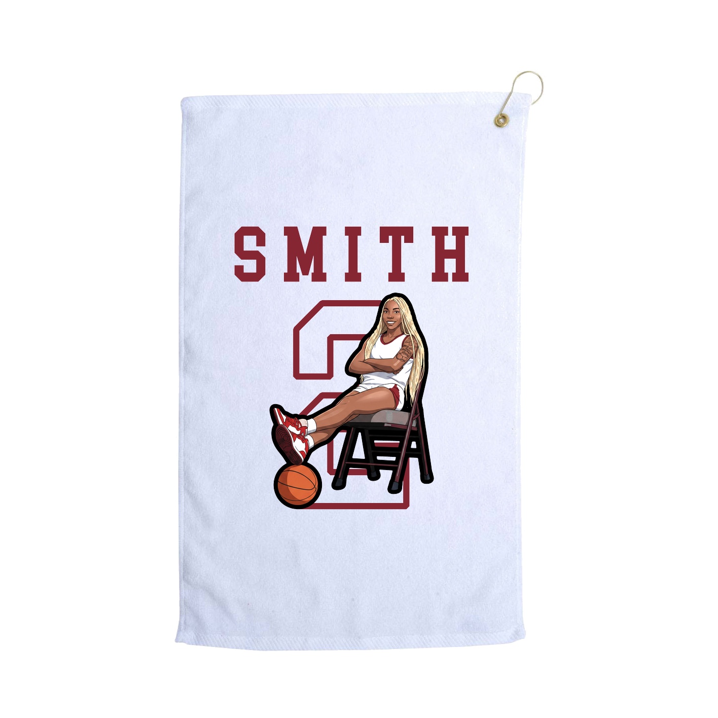 Golf Towel — Shirsey in White