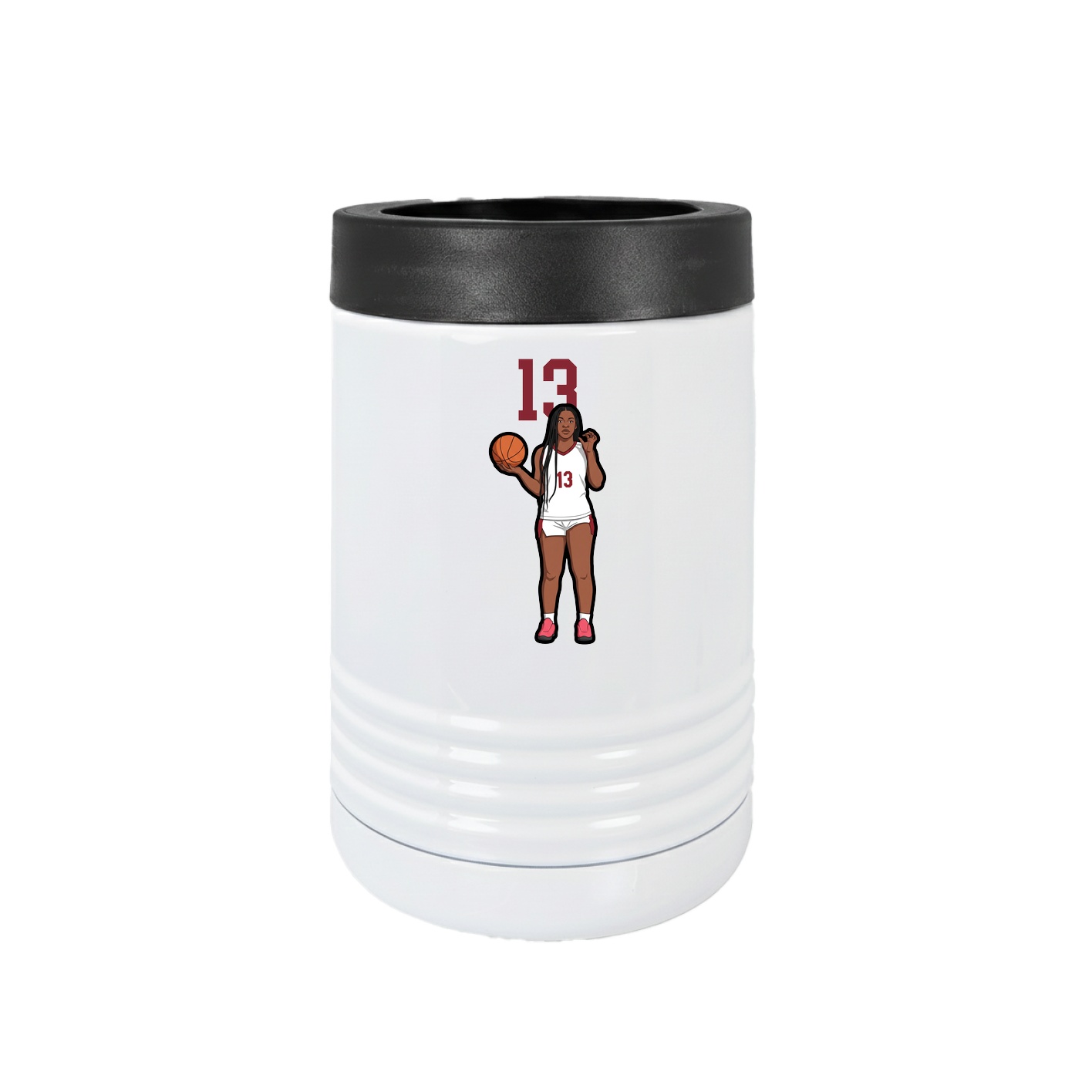 Beverage Holder — Number Top in White