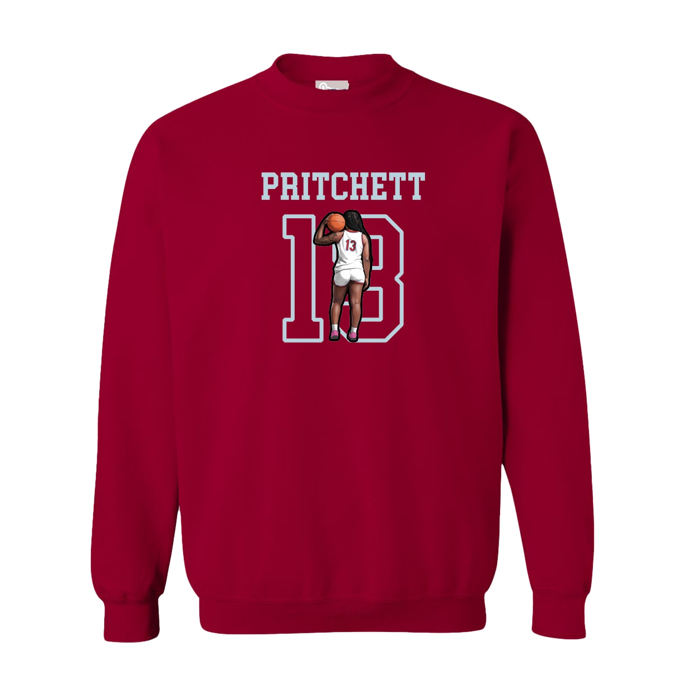 Fleece Crew — Shirsey in Cardinal
