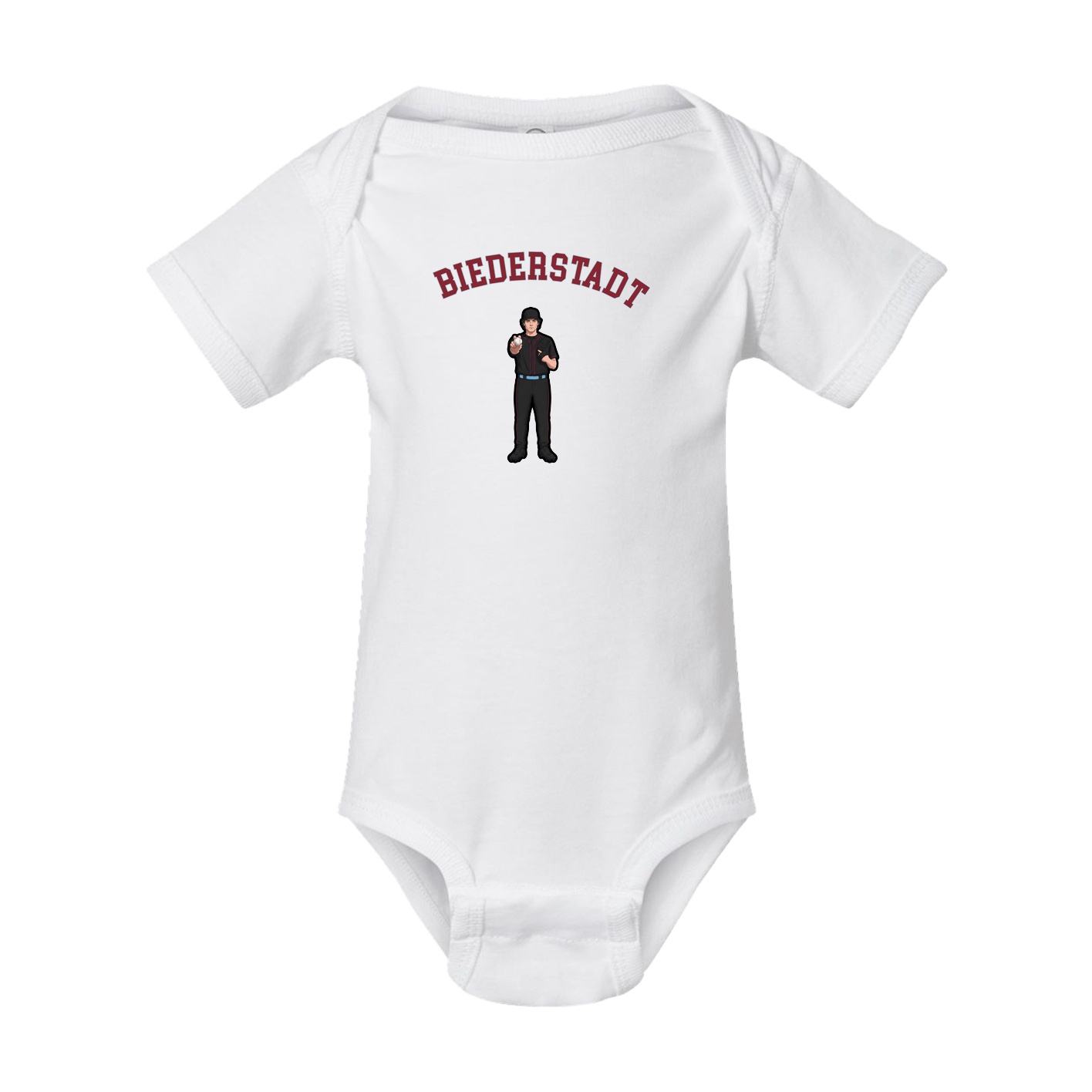Baby Onesie — Shirsey Arch in White