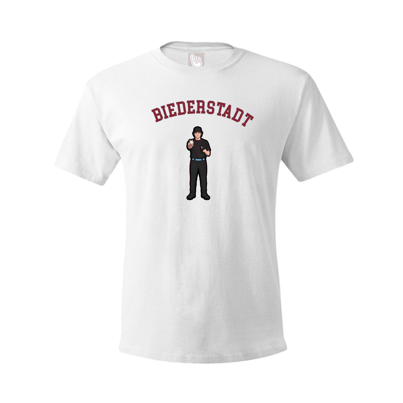 Youth Tee — Shirsey Arch in White
