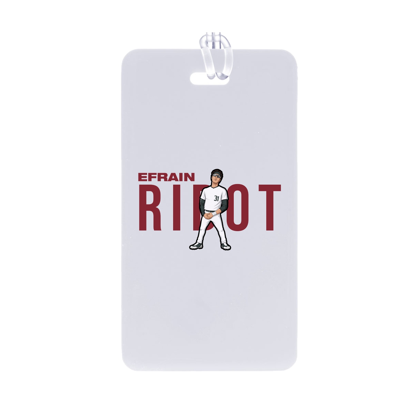 Bag Tag — Player Name in Classic