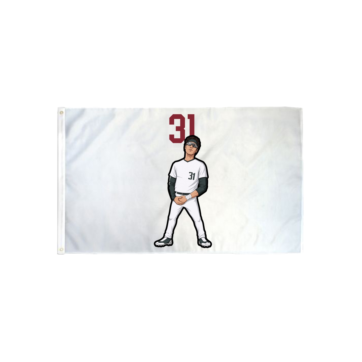 3x5 Flag — Number Top in Classic