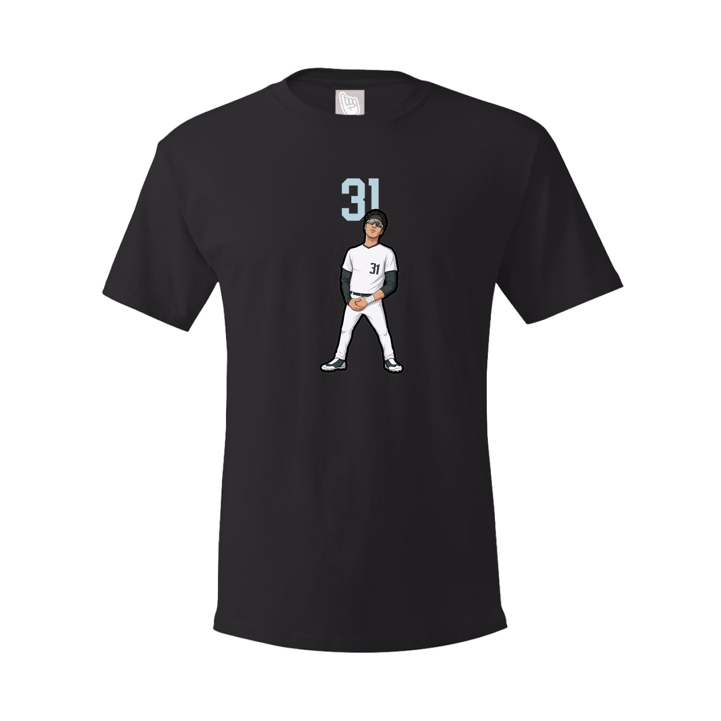 Tee — Number Top in Black