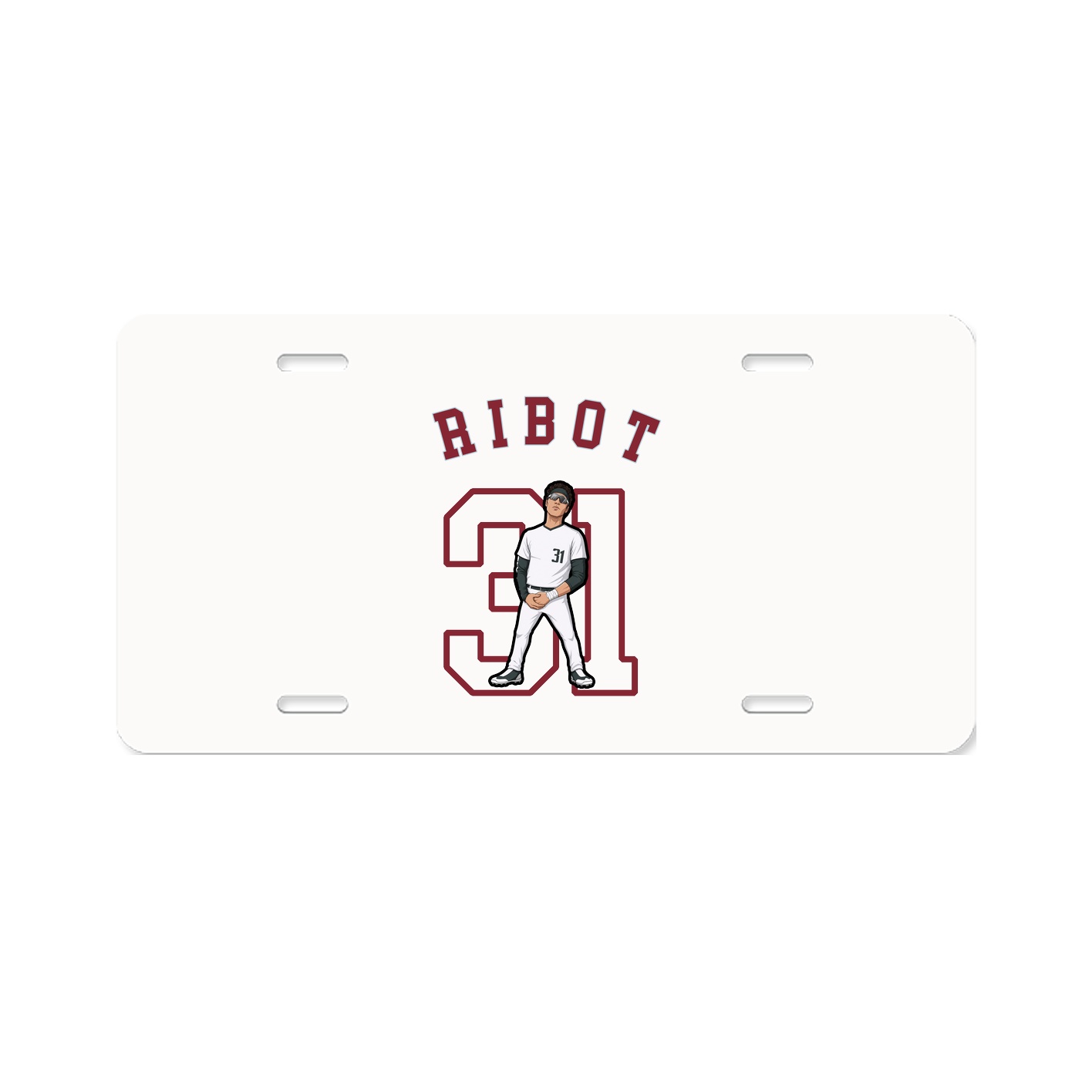 License Plate — Shirsey Arch in Classic