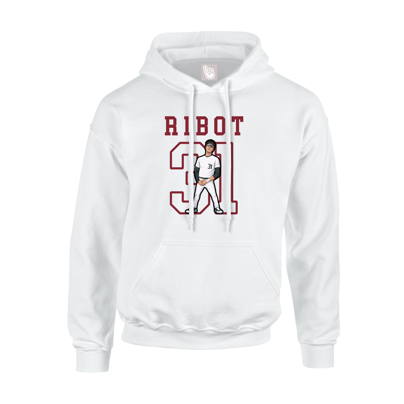 Youth Hoodie — Shirsey in White