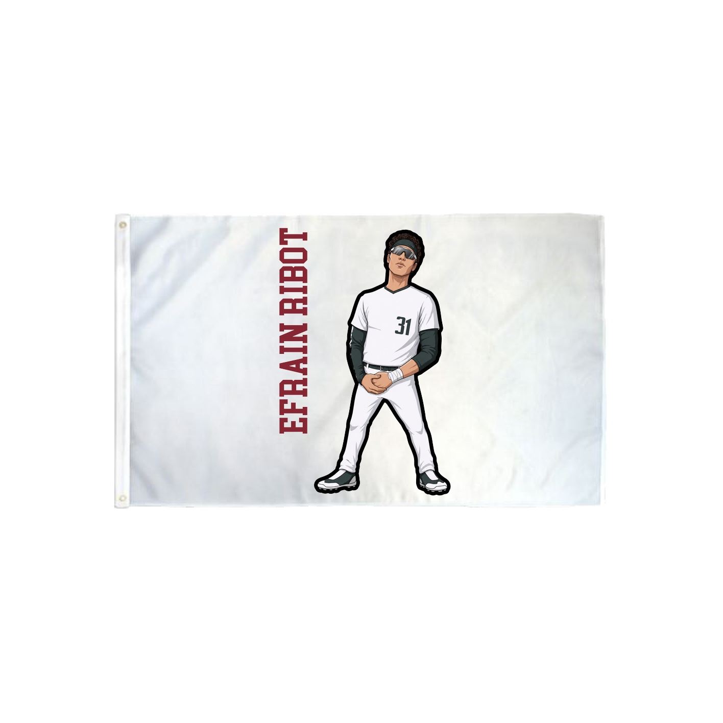 3x5 Flag — Name Vertical in Classic