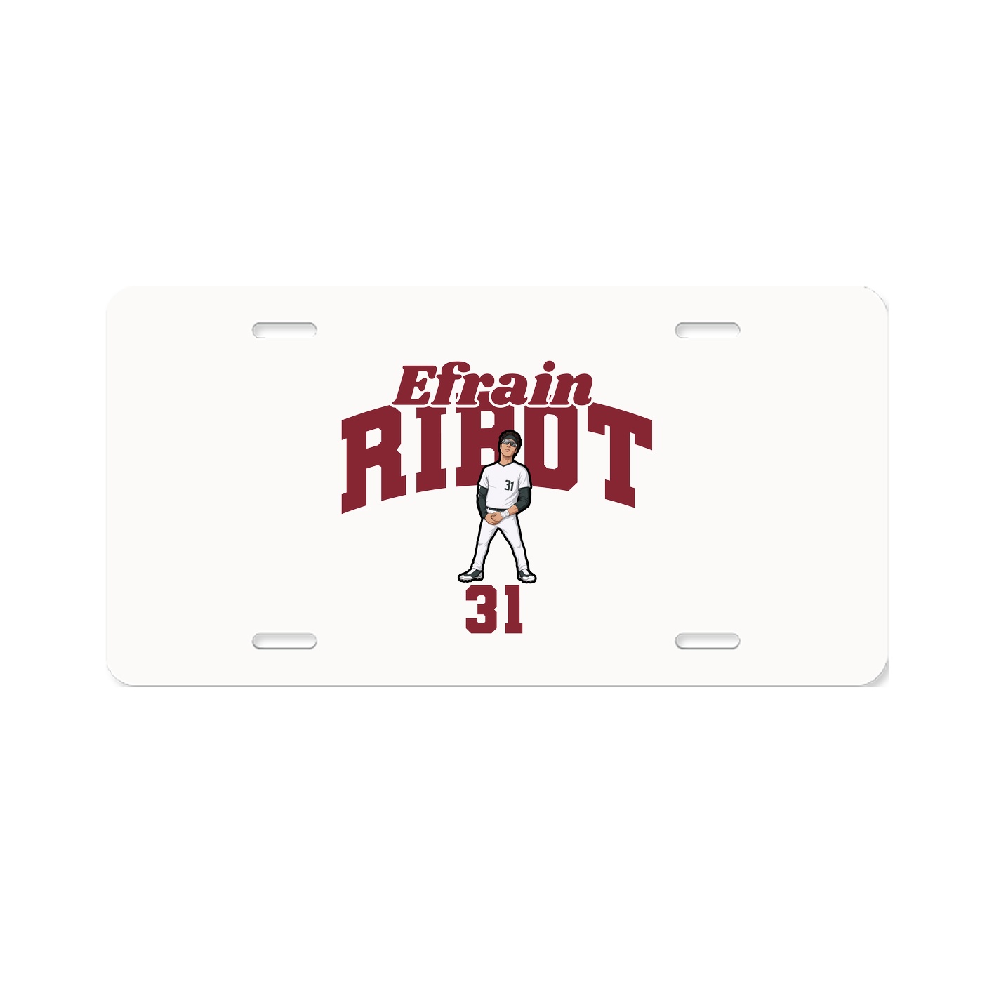 License Plate — Signature Arch in Classic
