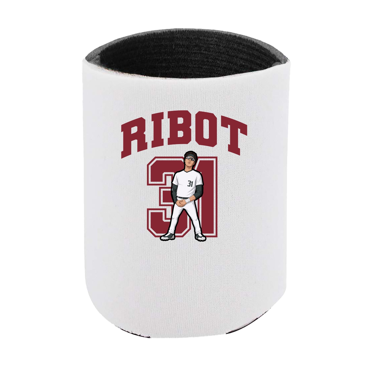 Can Holder — Number in White