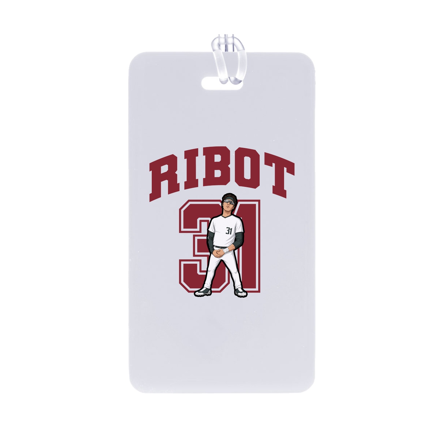 Bag Tag — Number in Classic