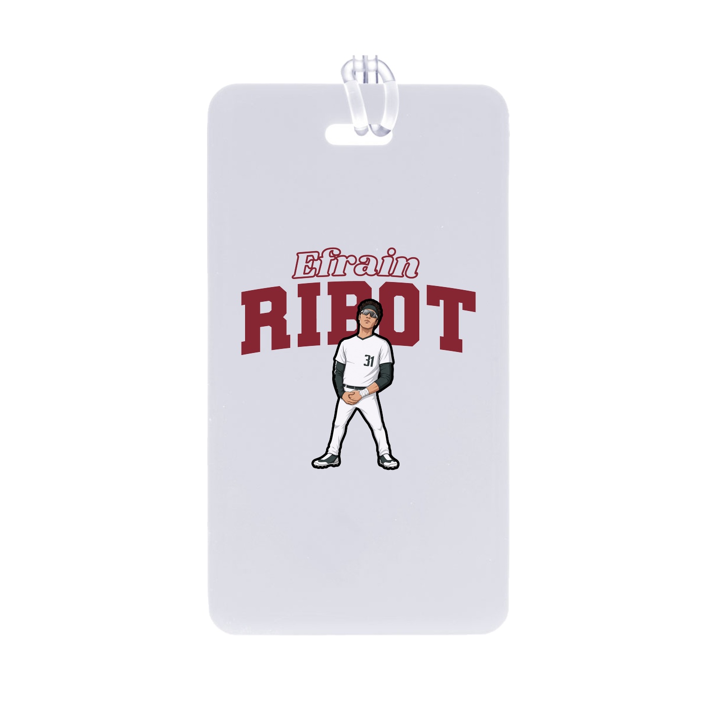 Bag Tag — Name Arch in Classic