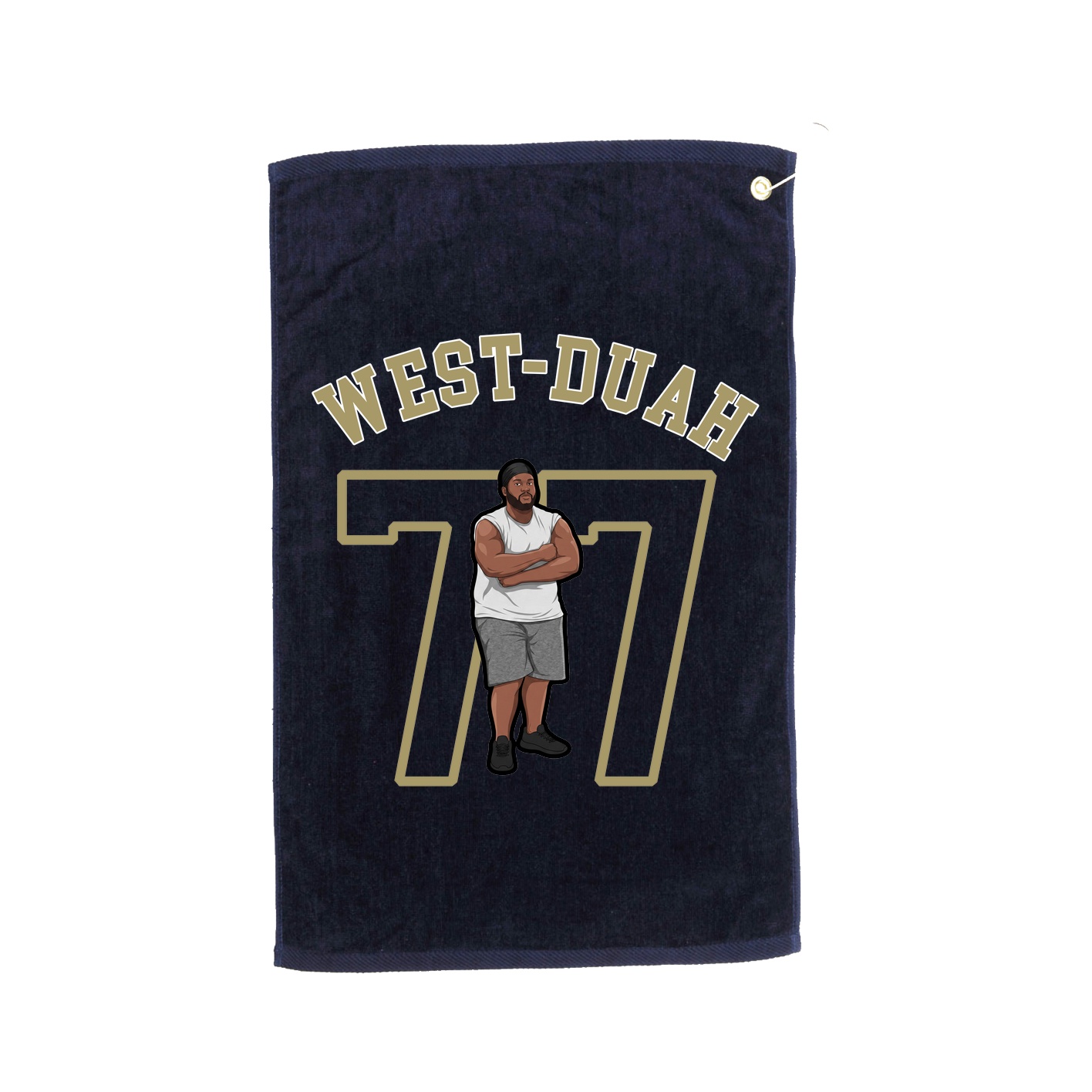 Golf Towel — Shirsey Arch in Navy