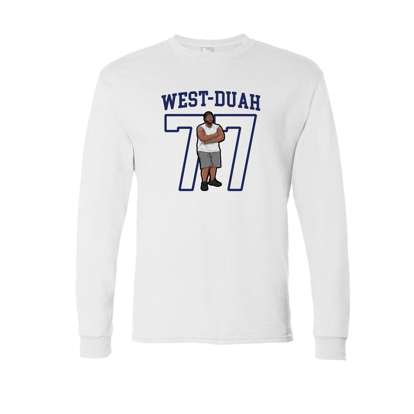 Long Sleeve Tee — Shirsey in White