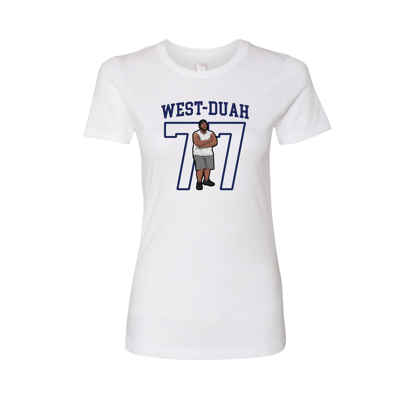 Fitted Women's Tee — Shirsey in White