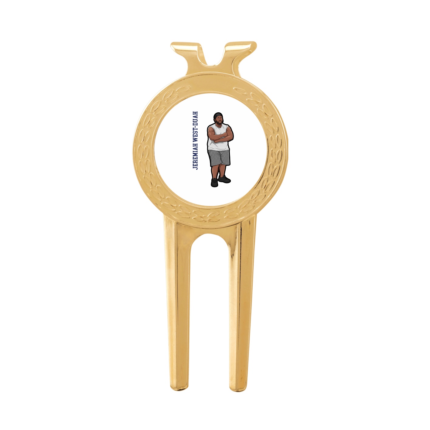 Divot Tool with Ball Marker — Name Vertical in Classic