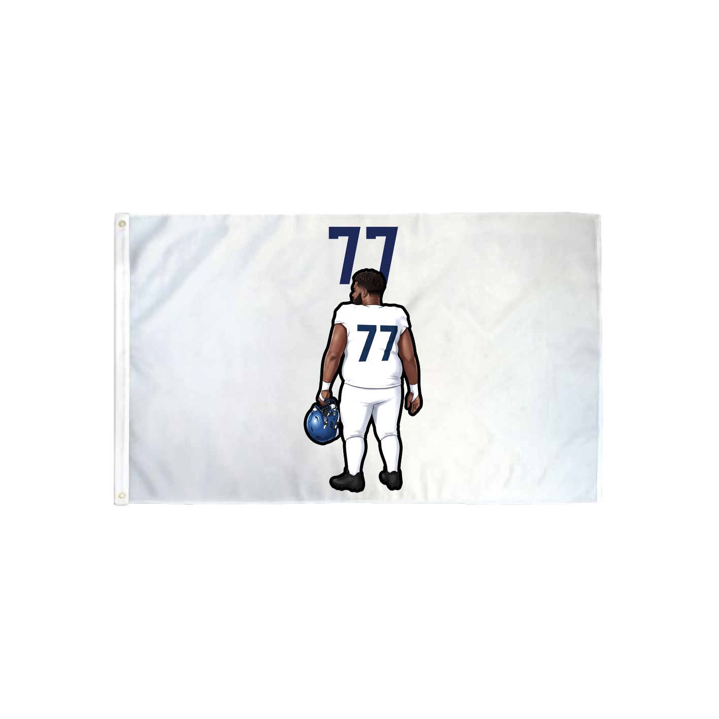 3x5 Flag — Number Top in Classic