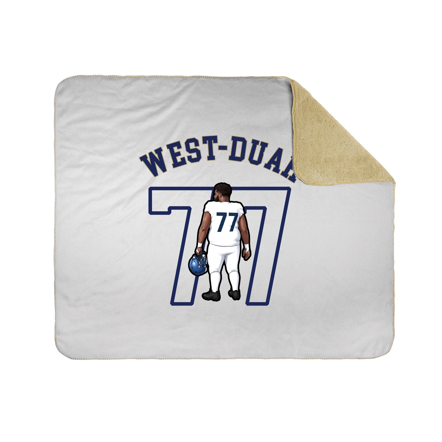 Throw Blanket — Shirsey Arch in White