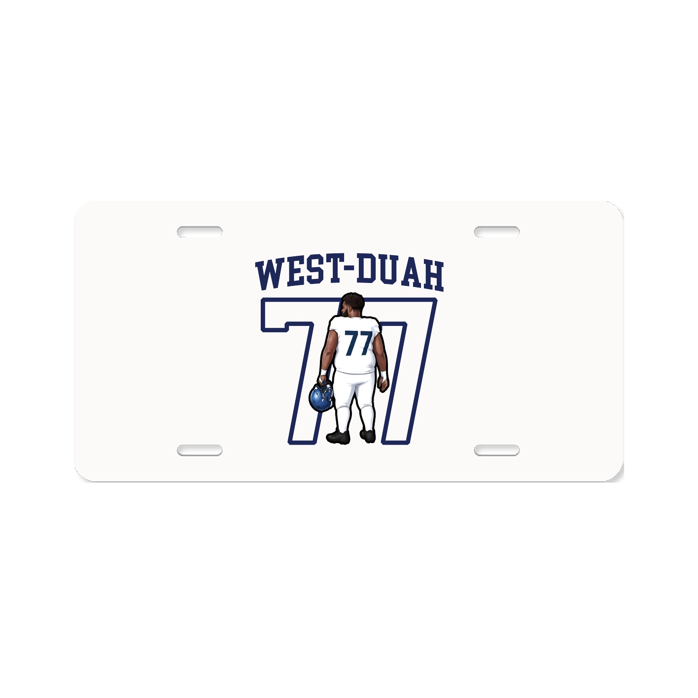 Aluminum License Plate