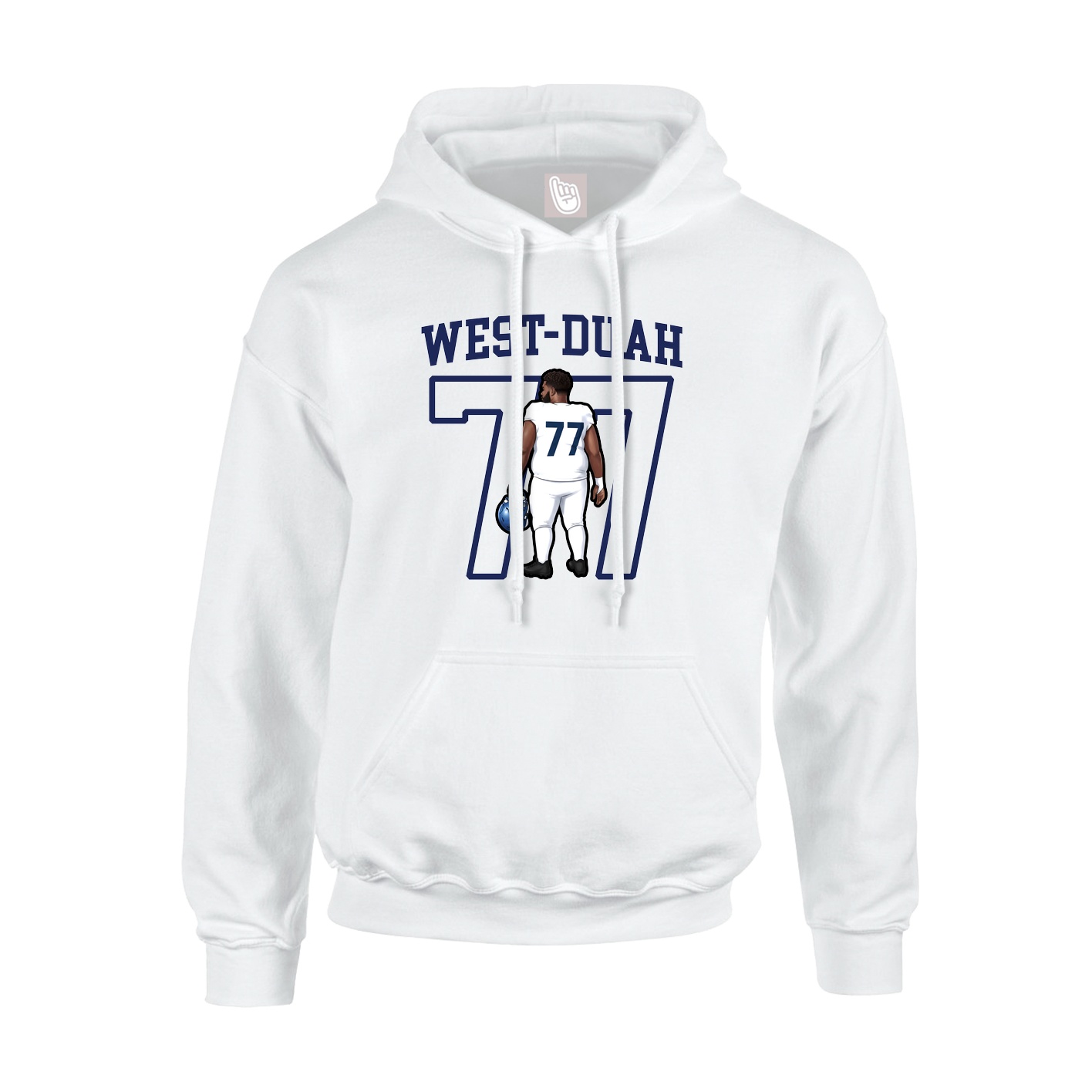 Youth Hoodie — Shirsey in White