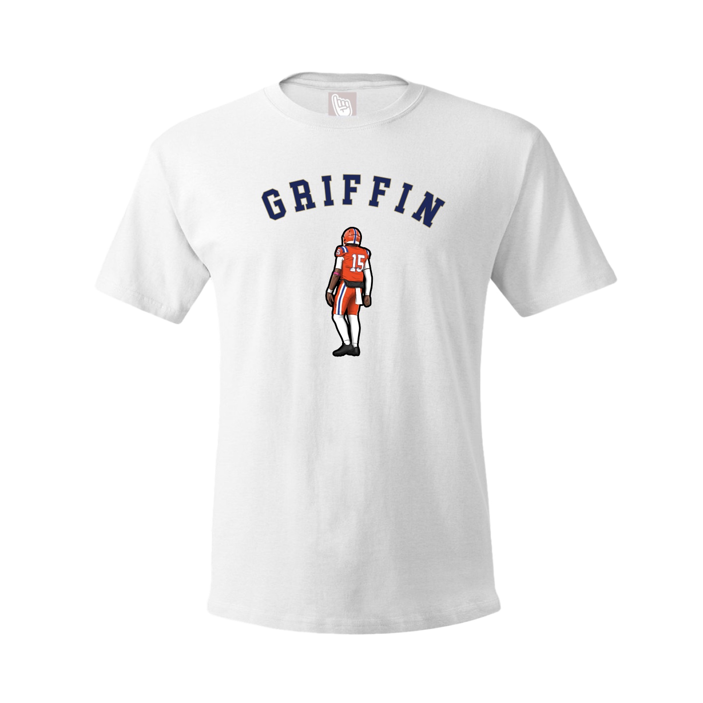 Youth Tee — Shirsey Arch in White