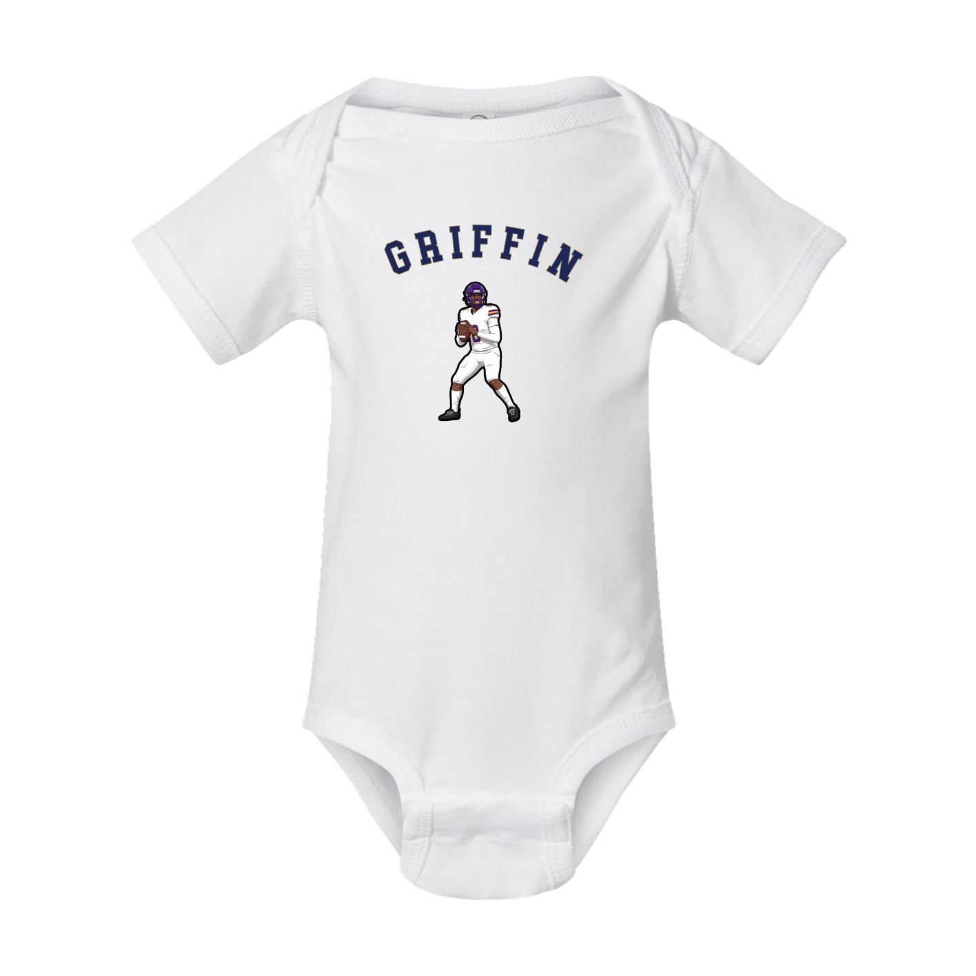 Baby Onesie — Shirsey Arch in White