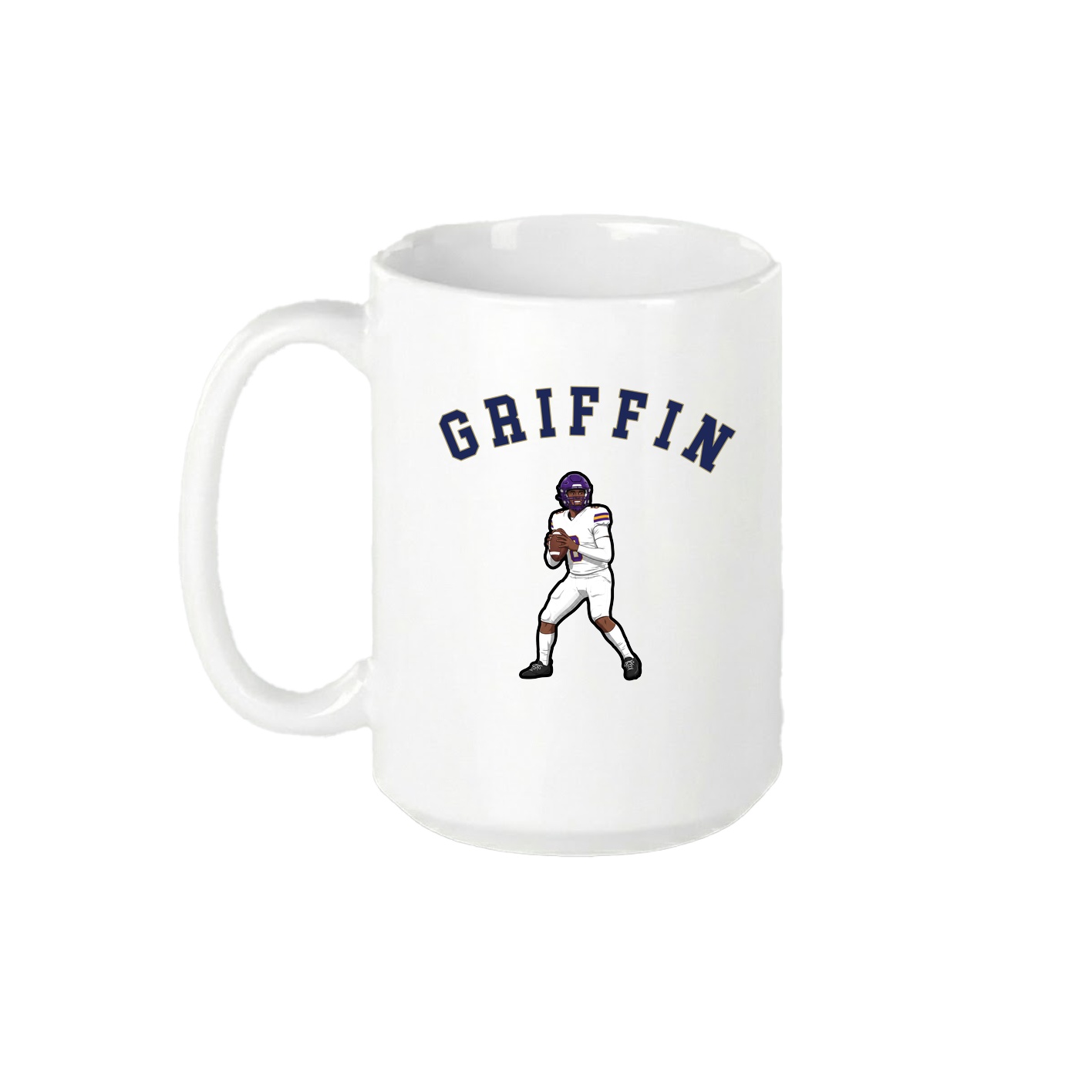 15oz Coffee Mug — Shirsey Arch in White
