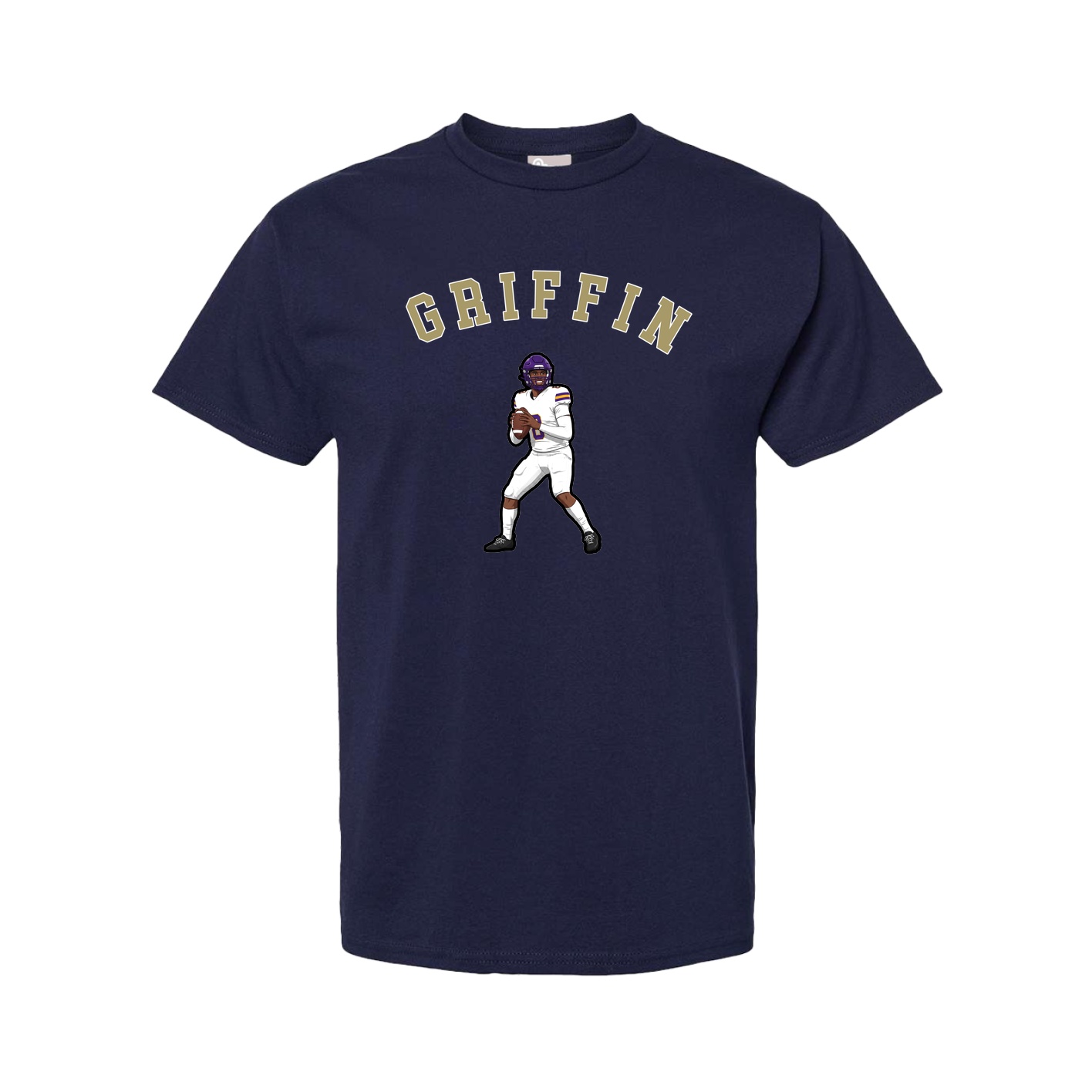 Youth Tee — Shirsey Arch in Navy