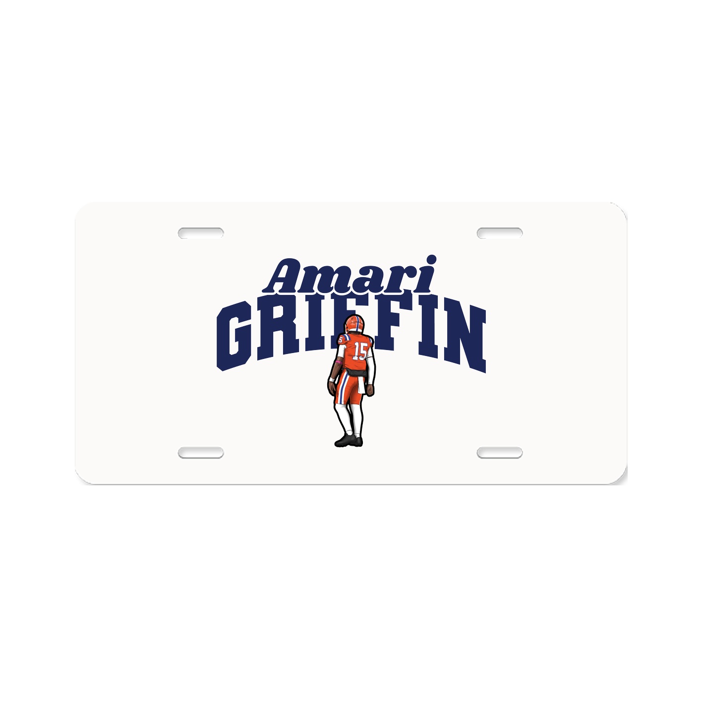 License Plate — Signature Arch in Classic
