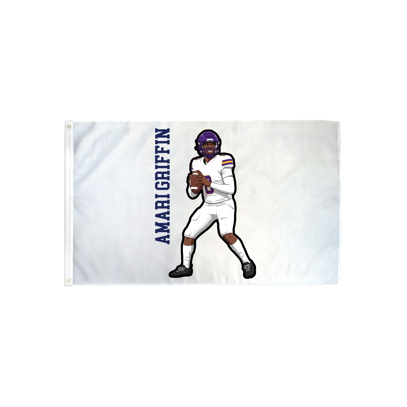 3x5 Flag — Name Vertical in Classic