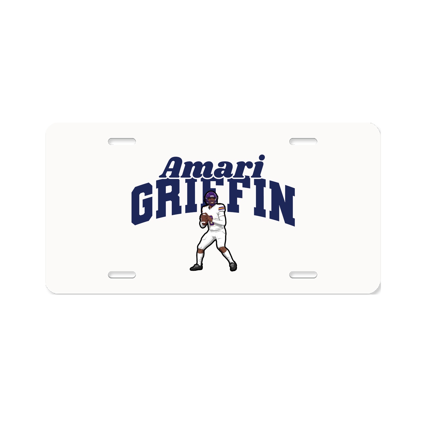 License Plate — Signature Arch in Classic