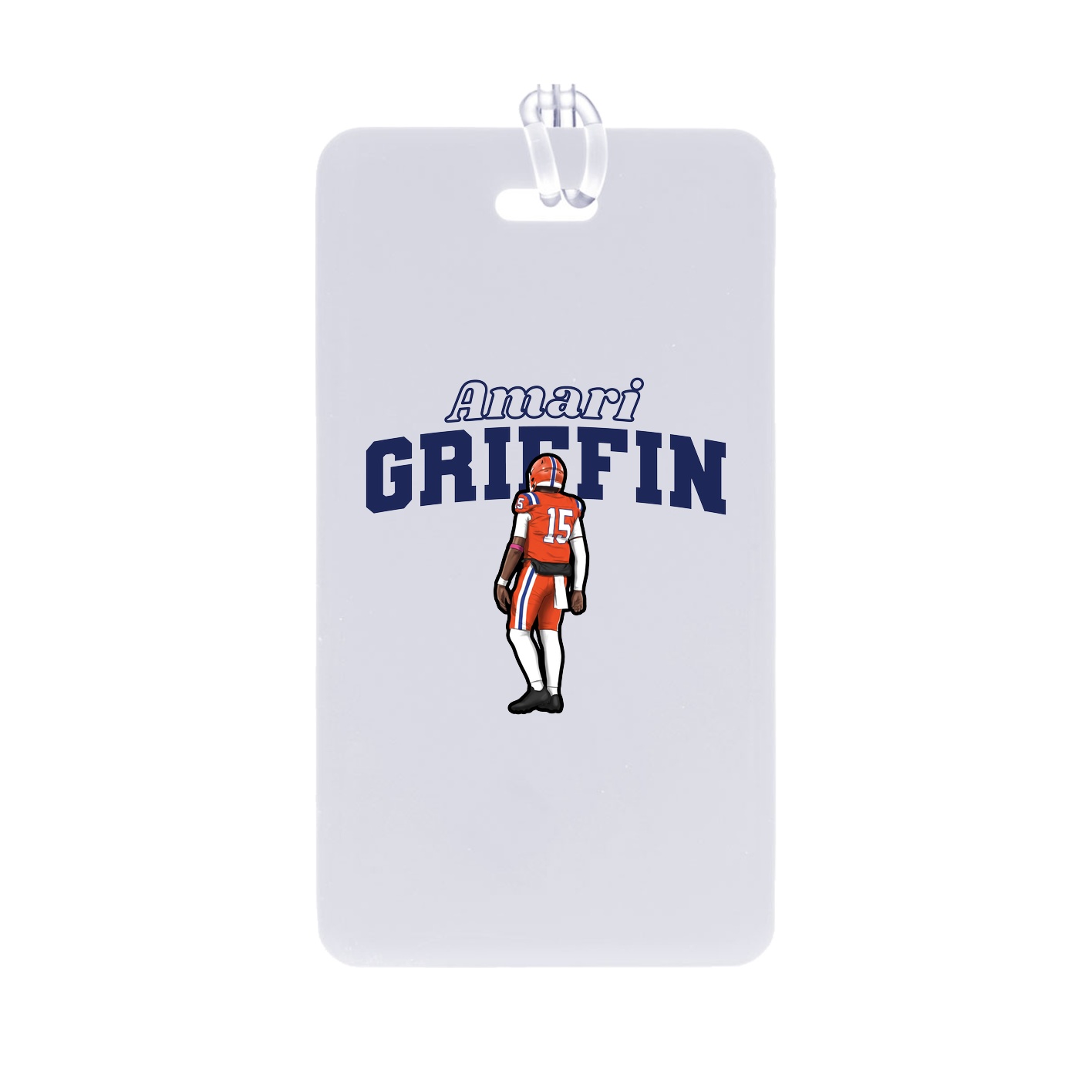 Bag Tag — Name Arch in Classic