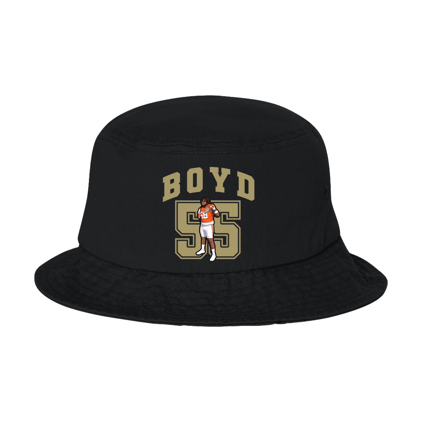 Bucket Cap — Number in Black
